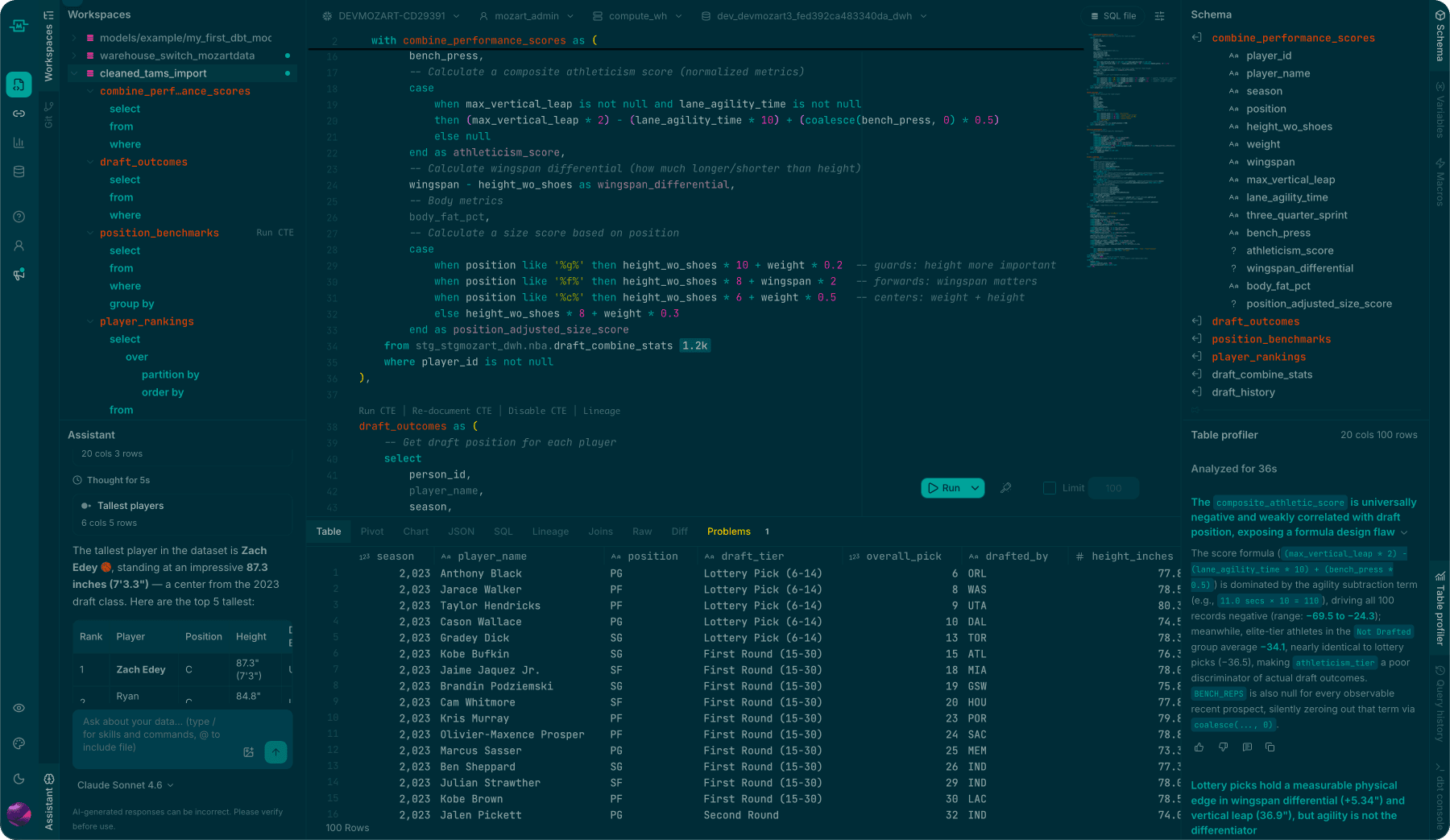 Phos4 with the teal palette applied: teal primary buttons on dark.
